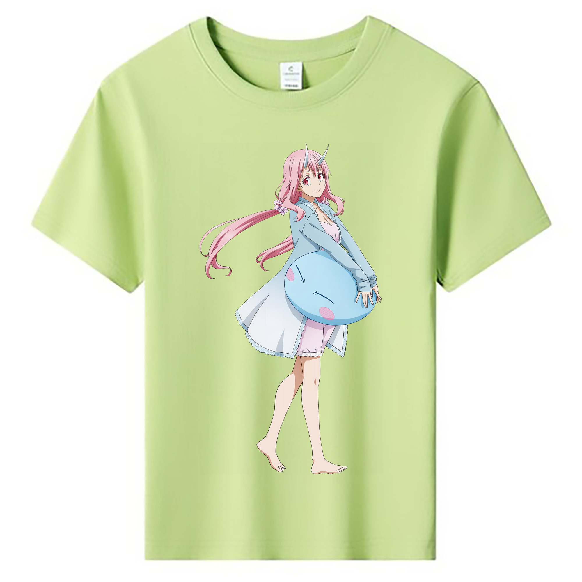 （画像用） 転スラ Regarding Reincarnated to Slime 綿100％キッズTシャツ（フロントプリント）